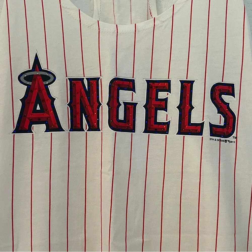 NEW! Los Angeles Angels of Anaheim MLB Baseball Racerback Tank Top